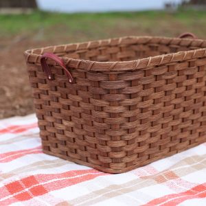 Amish Woven Laundry Basket w/ Handles